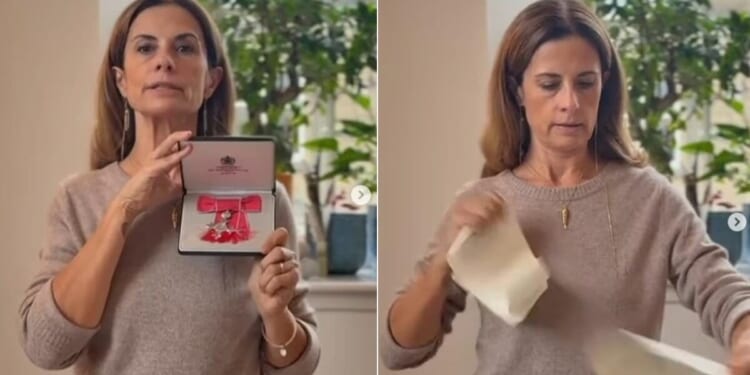 Oscar-winner’s ex rips up her award from the Queen because of Trump visit – and she thinks someone cares!