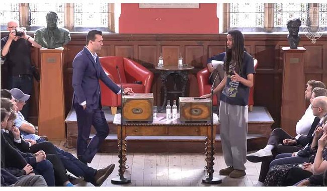 Oxford Union President-Elect Now Says 'My Words Were No Less Insensitive' Than Charlie Kirk's – Twitchy