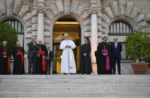 The Sept. 6, 2025, Festival of Families was also attended by Sister Rafaella Petrini, president of the Governorate of Vatican City State. Credit: Vatican Media