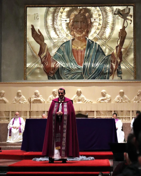 Bishop Joseph Brennan of the Diocese of Fresno in California. Credit: Thank You (22 Millions+) views from Los Angeles, USA, CC BY 2.0, via Wikimedia Commons