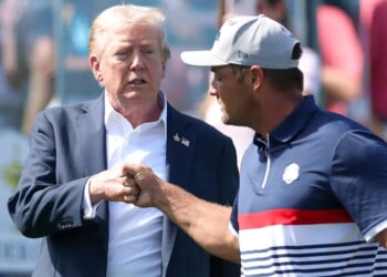 Ryder Cup Crowd Goes Ballistic For President Trump In Glorious Appearance