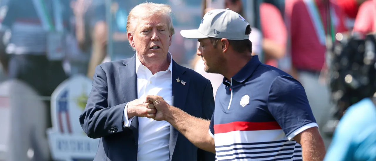 Ryder Cup Crowd Goes Ballistic For President Trump In Glorious Appearance