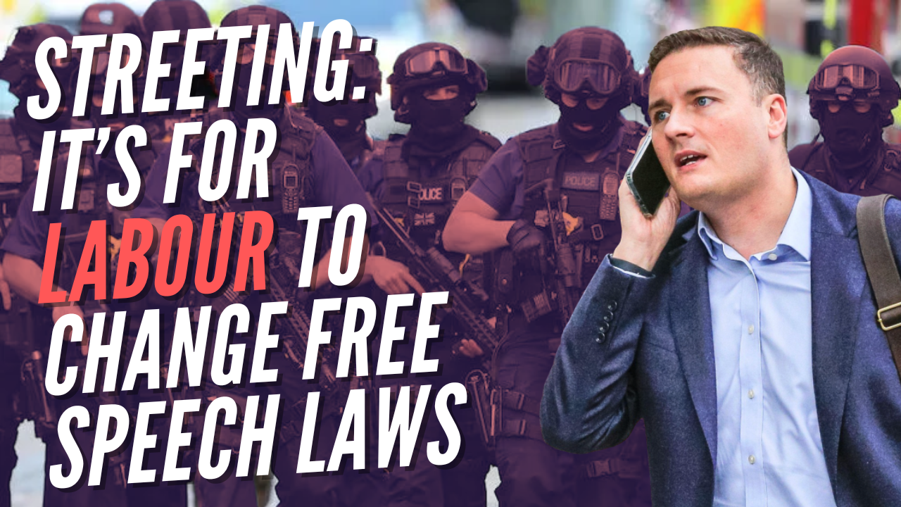 Streeting Urges Law Change After Armed Police Arrest Linehan for Tweets – Guido Fawkes