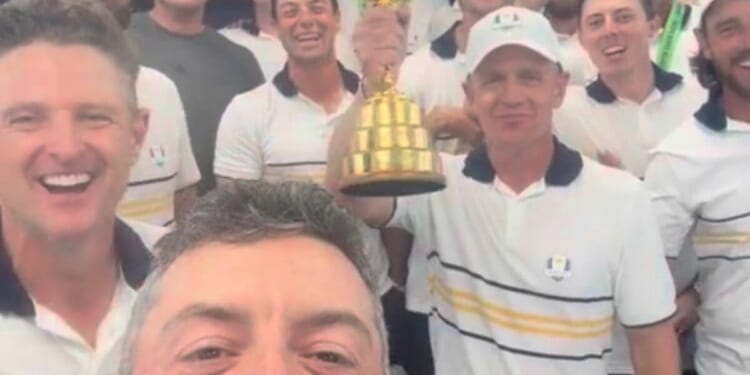 Trump responds to team Europe taunting him over Ryder Cup victory