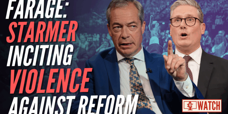 WATCH: Farage Reacts to Starmer’s Conference Speech