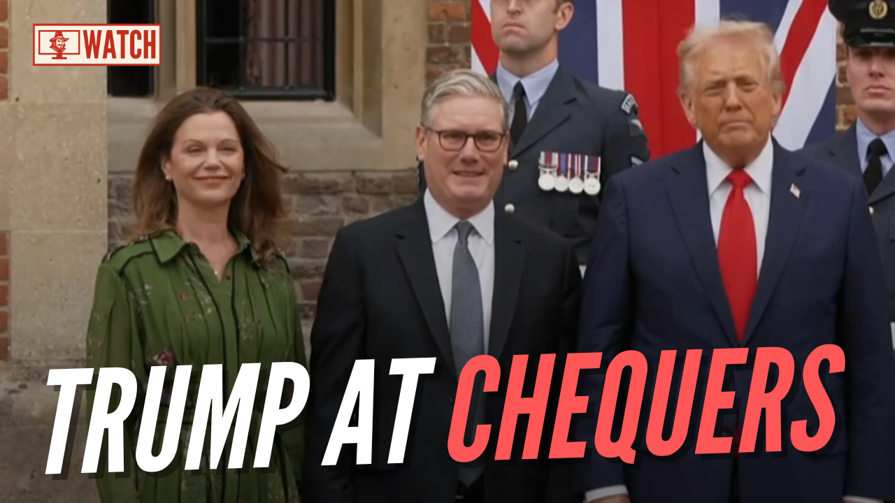 WATCH: Trump Greets Starmer at Chequers