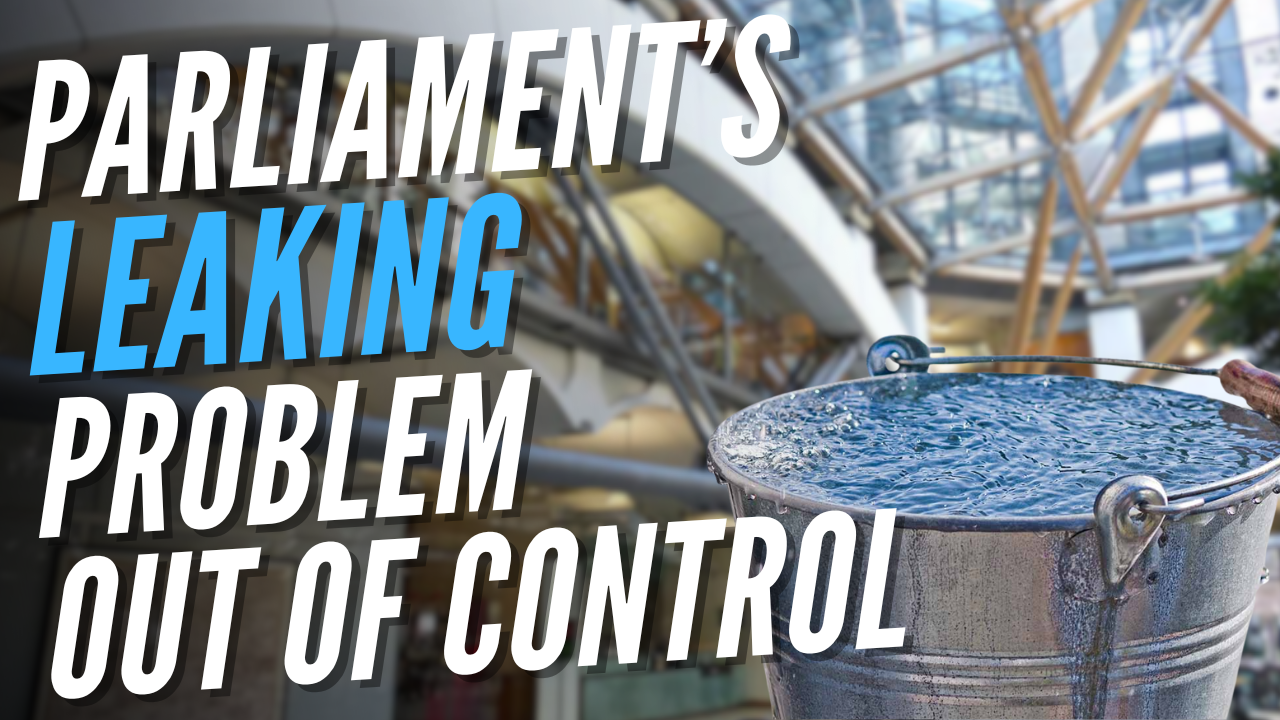 Water Pours Onto MPs Through Parliament Roof – Guido Fawkes