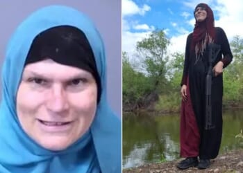 Who is this self-proclaimed transgender Antifa Muslim protesting at Charlie’s funeral?
