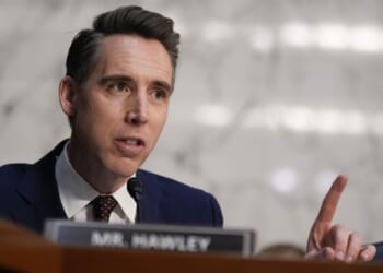 Tensions flare between Josh Hawley and former Biden staffer over defunding police stance