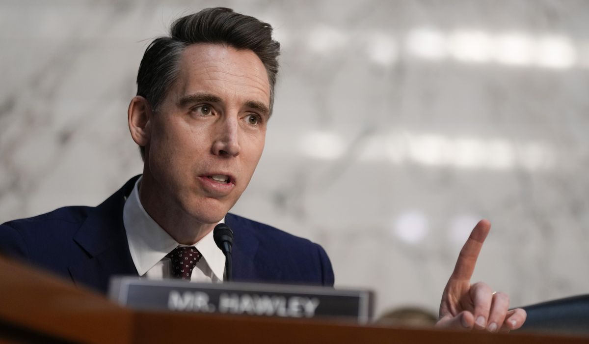 Tensions flare between Josh Hawley and former Biden staffer over defunding police stance