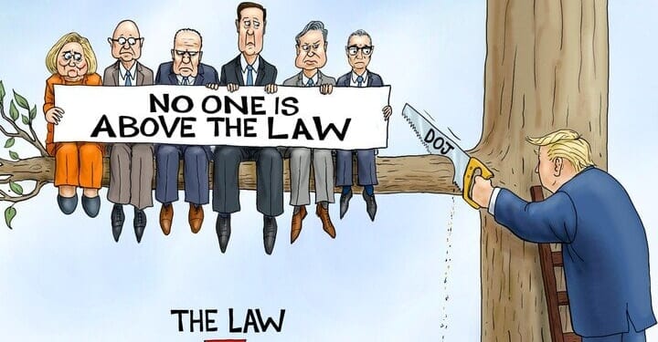 Best political cartoons: No one is above the law