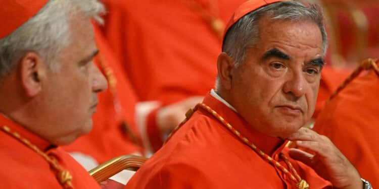 Pope Leo XIV says he will not interfere in Cardinal Angelo Becciu court case