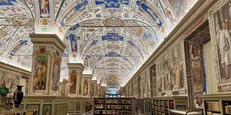 Vatican Library and other Catholic libraries in Rome turn high tech to digitize historic collections