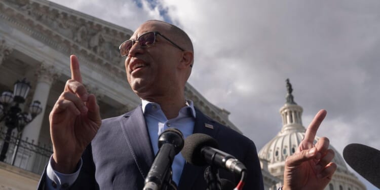 Hakeem Jeffries, top House Democrat, challenges Speaker Johnson to debate on shutdown, health care
