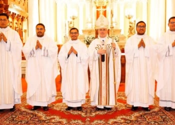 The Church needs holy priests who defend the faithful from ‘the dragon,’ archbishop says