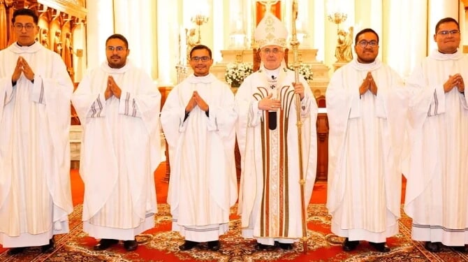 The Church needs holy priests who defend the faithful from ‘the dragon,’ archbishop says