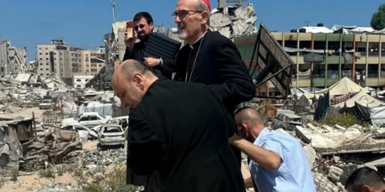 Ceasefire deal, hostage release a ‘first step’ for peace, Latin patriarch says