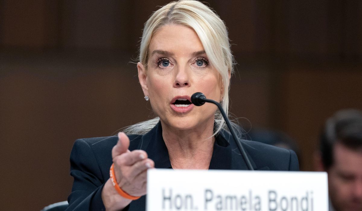 Attorney General Bondi challenges Democrats to let go of 'hate' for Trump