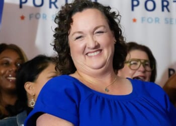Former Democratic Rep. Katie Porter nearly exits tense interview in her run for California governor