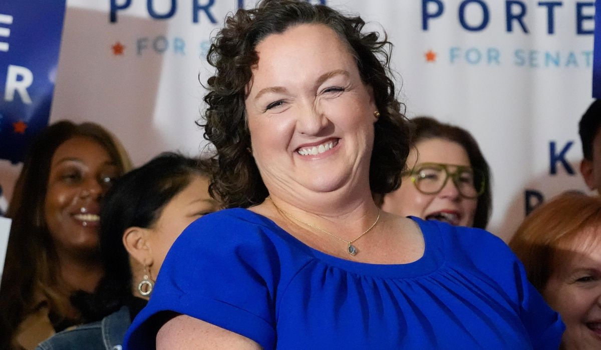 Former Democratic Rep. Katie Porter nearly exits tense interview in her run for California governor
