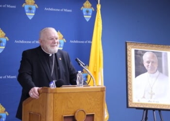 Miami archbishop, president of Society of St. Vincent de Paul USA delve into pope’s first exhortation