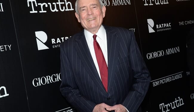 Self-Awareness Check! Dan Rather Says CBS News Hire Bari Weiss Lacks His High Journalistic Standards – Twitchy
