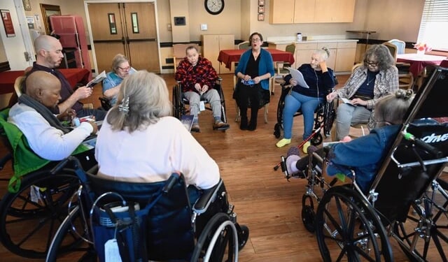 The Rosary Team: Bringing hope to seniors in their final years