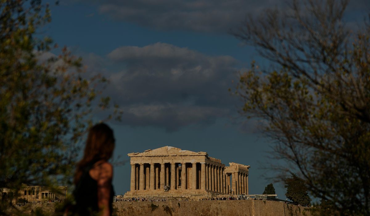 Greece's Parthenon temporarily free of scaffolding for first time in centuries