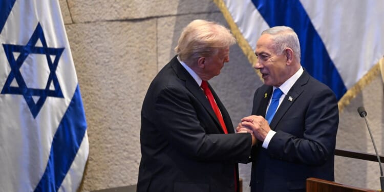 Donald Trump declares 'dawn of a new Middle East' as all 20 living hostages released