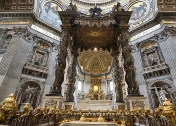 Cardinal Mauro Gambetti presides over act of reparation in St. Peter’s Basilica following desecration of altar