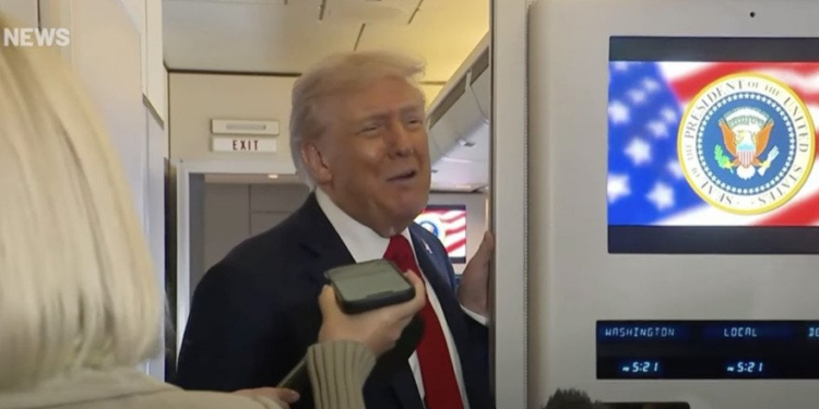 Trump addresses his chances of reaching Heaven amid Middle East peace deal