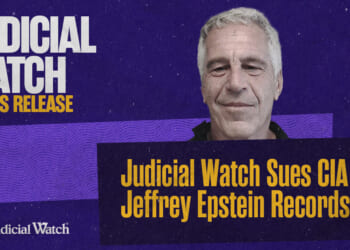 Judicial Watch Sues CIA for Jeffrey Epstein Records