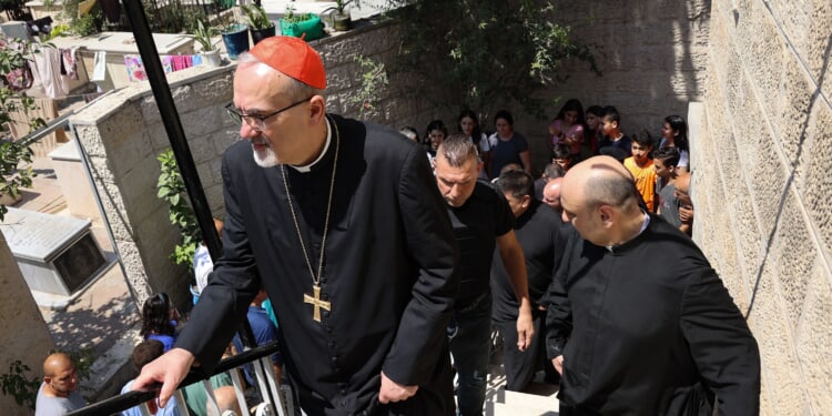 Latin Patriarch of Jerusalem speaks about first phase of peace deal completed