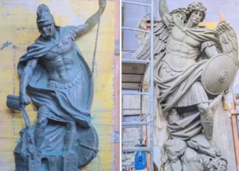 Judge rules against saints’ statues on Massachusetts government building