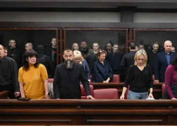 Russia convicts 15 Ukrainian soldiers on terrorism charges