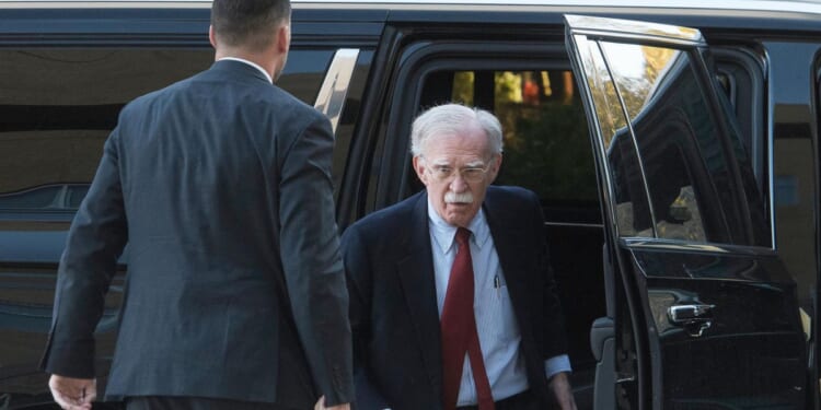 John Bolton turns himself in on classified docs indictment