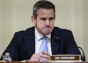Call the WAAAAHMBULANCE! Adam Kinzinger Cries on Camera About Trump Freeing George Santos – Twitchy