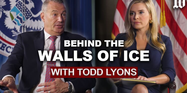 WATCH: Todd Lyons, Director of Immigration and Customs Enforcement, sits down with Alex Swoyer