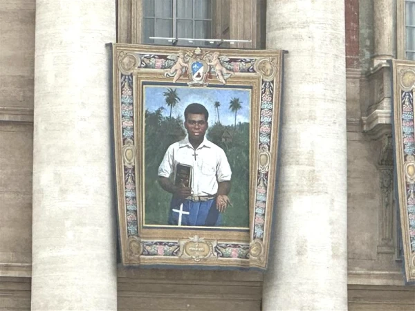 Peter To Rot, a lay catechist in Papua New Guinea, will be canonized by Pope Leo XIV at the Vatican on Sunday, Oct. 19, 2025. To Rot was martyred during the Japanese occupation during World War II. Credit: Courtney Mares / CNA
