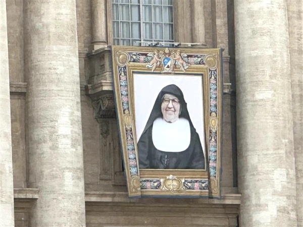 Maria Troncatti, an Italian Salesian sister, spent nearly five decades as a missionary in Ecuador’s Amazon rainforest among the Indigenous Shuar people. She is one of three women being canonized by Pope Leo XIV on Sunday, Oct. 19, 2025 at the Vatican. Credit: Courtney Mares / CNA