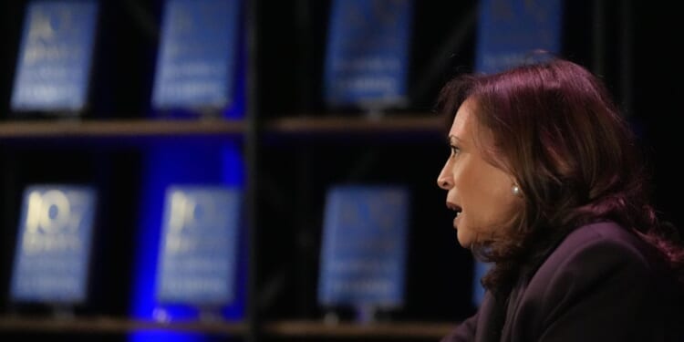 Kamala Harris says Democrats are right to fight for health care subsidies