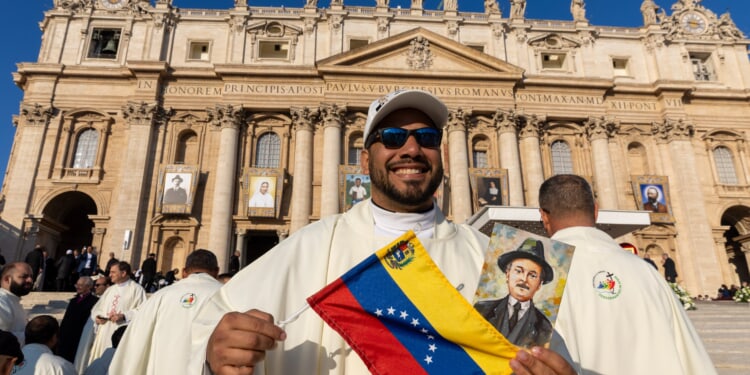Pope Leo XIV canonizes 7 new saints, including first from Venezuela and Papua New Guinea