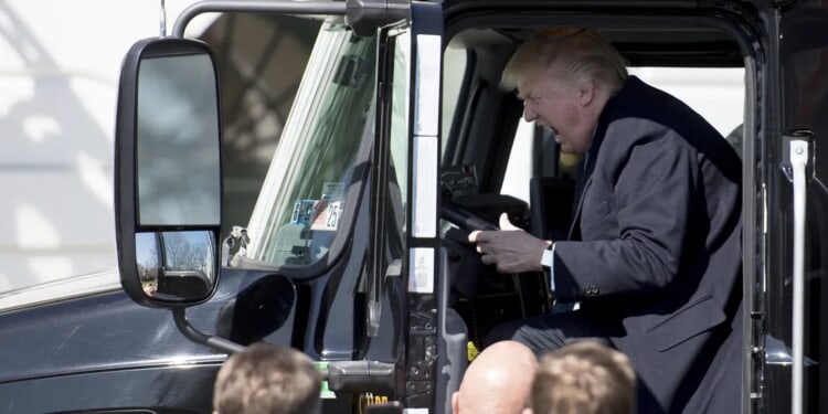 More Cash Flows Into American Truckers’ Pockets As Trump Cracks Down On Foreign Drivers