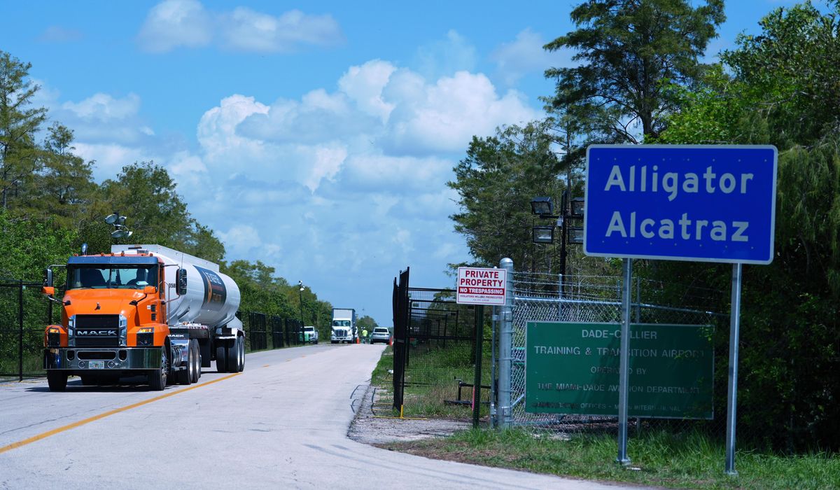 Appellate court pauses lawsuit over Everglades detention center due to government shutdown