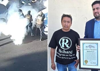Migrant arrested for ramming ICE with car given award by LA City Council