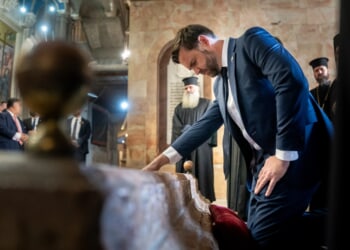 U.S. Vice President JD Vance attends Mass at Jerusalem’s Church of the Holy Sepulchre
