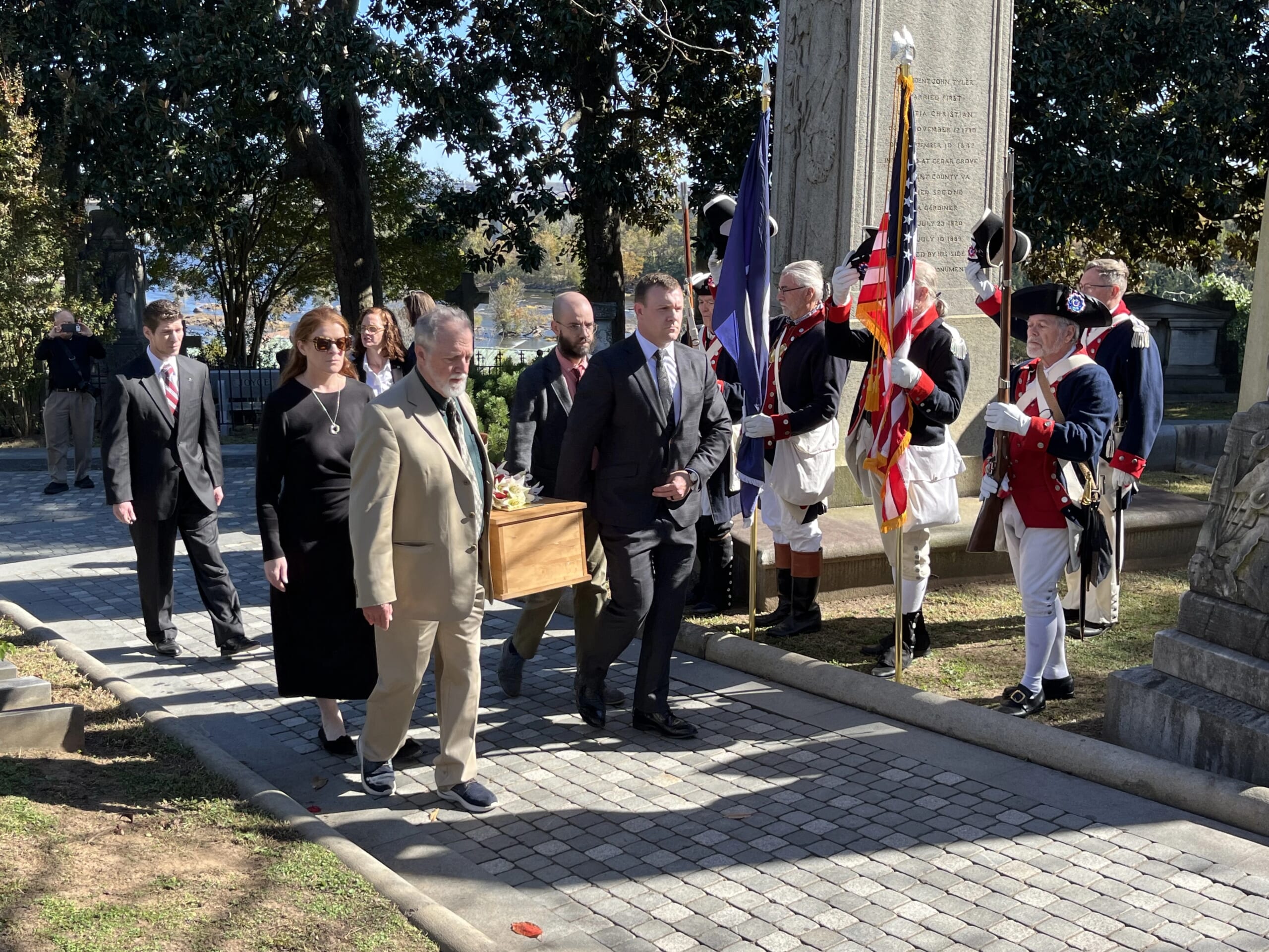 In Richmond, Virginia, a Founding Father’s Catholic daughter is laid to rest after 185 years