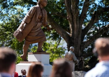 Statues of Rosa Parks and Helen Keller unveiled at the Alabama Capitol