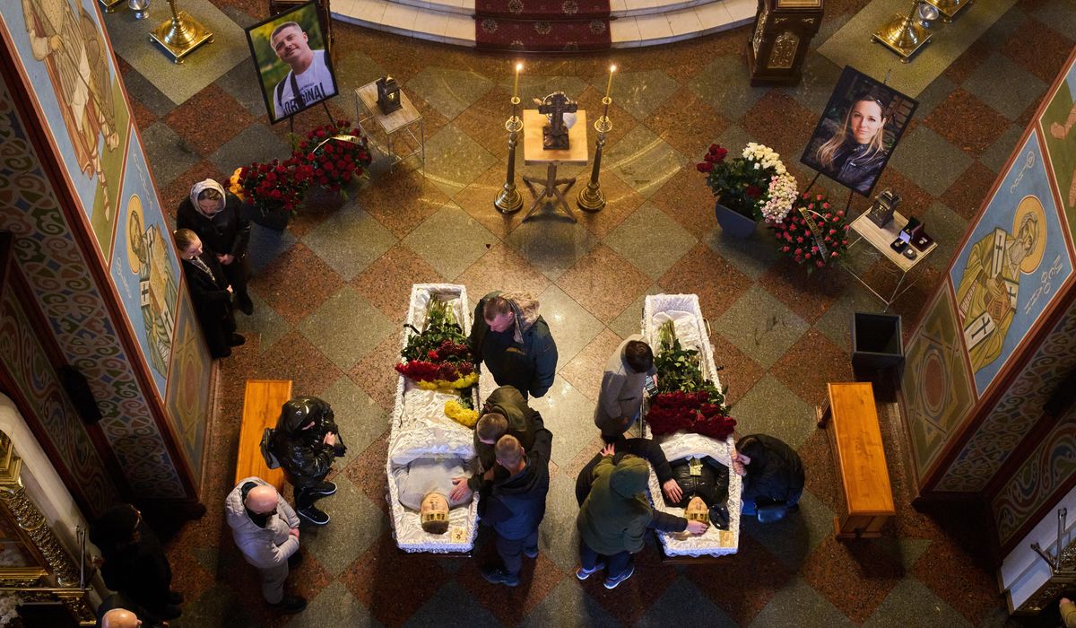 Ukraine mourning two journalists killed by a Russian drone strike