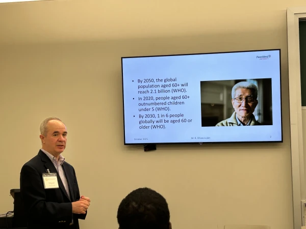 Professor Miguel Olivas-Luján noted that the elderly are 